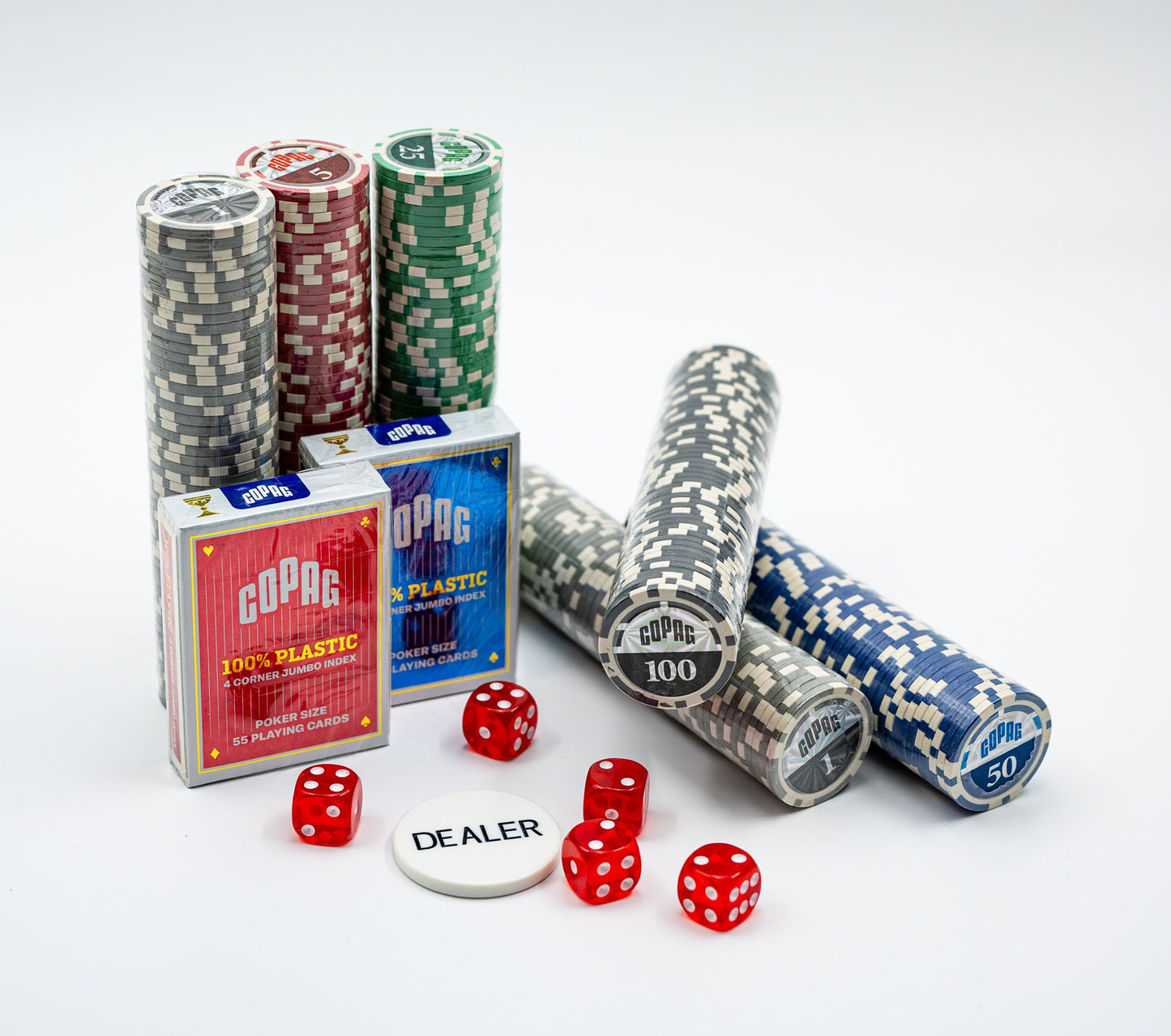 Elegant chips set fra Copag
