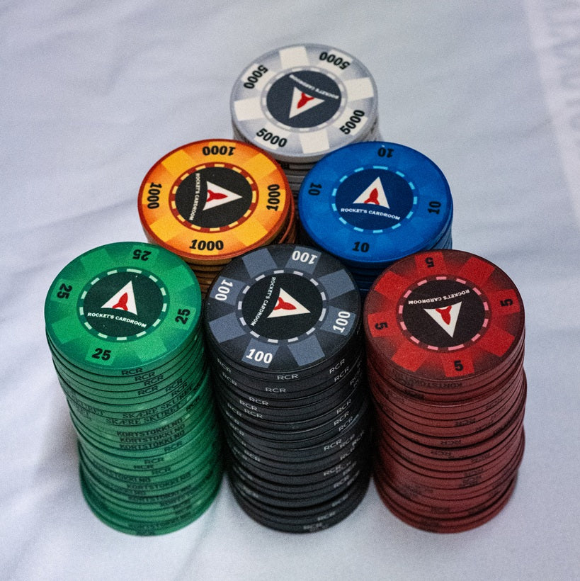 Keramikk Chips med eget design