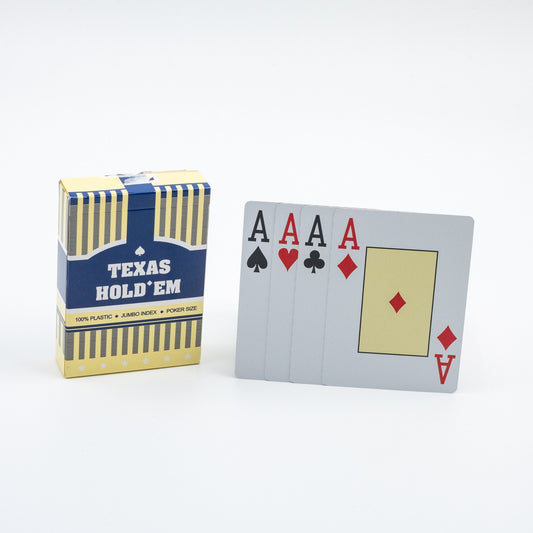 Texas Holdem Pokerkort Blå