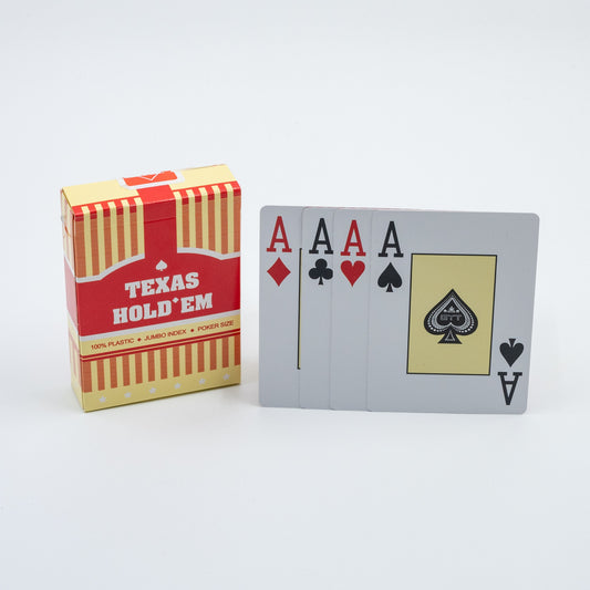 Texas Holdem Pokerkort Rød