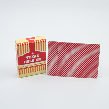 Texas Holdem Pokerkort Rød