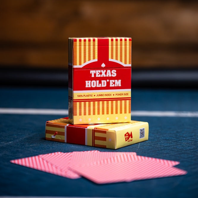 Texas Holdem Pokerkort Rød