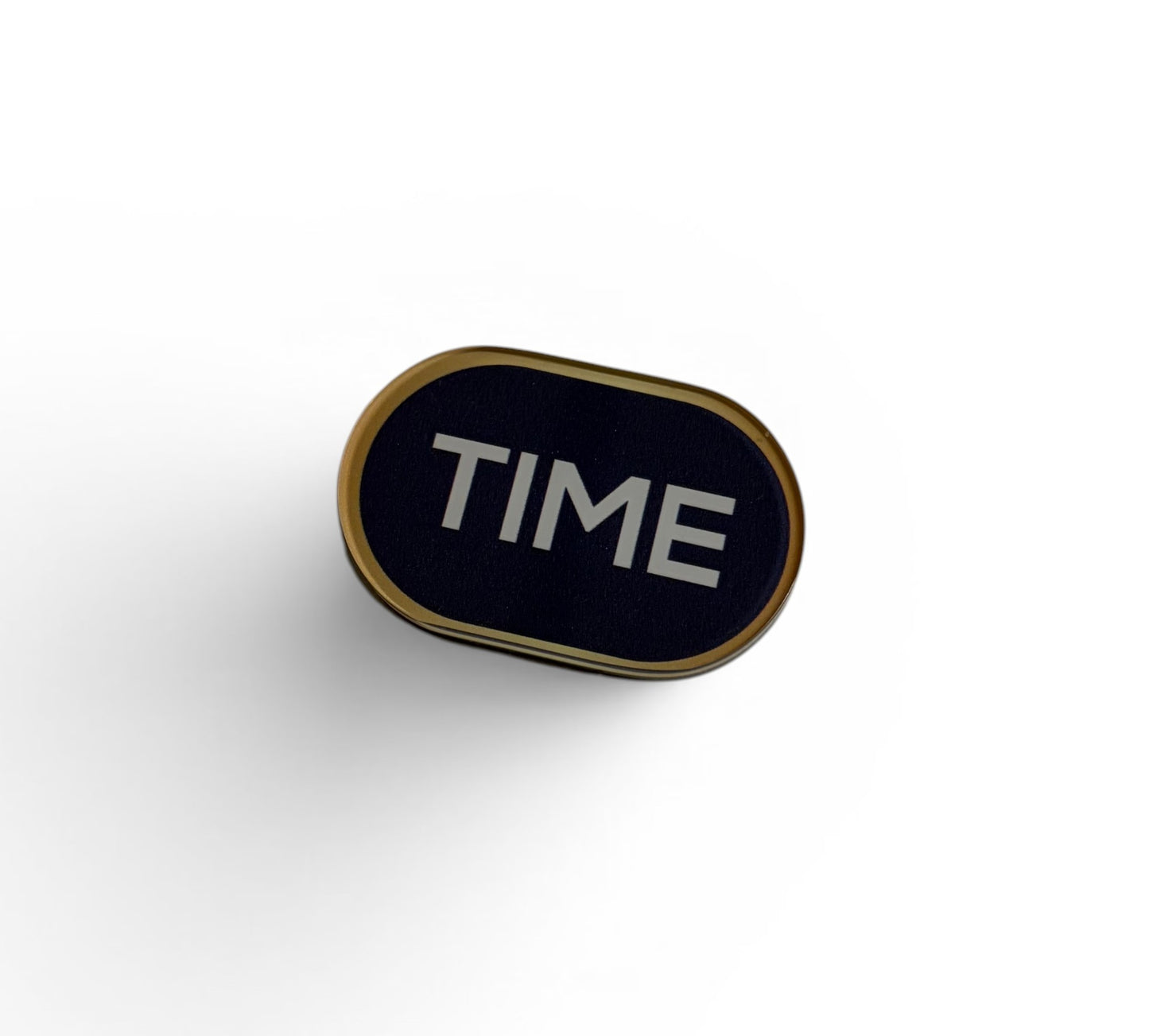 Time Button - Blå